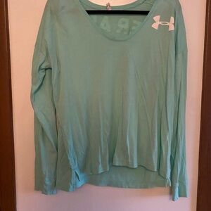 Under Armour Women's Aqua Long Sleeve Top